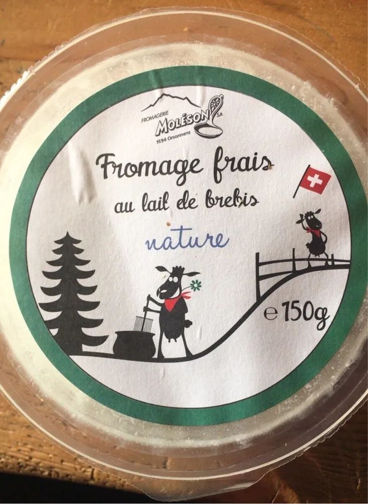 Fromage frais au lait de brebis