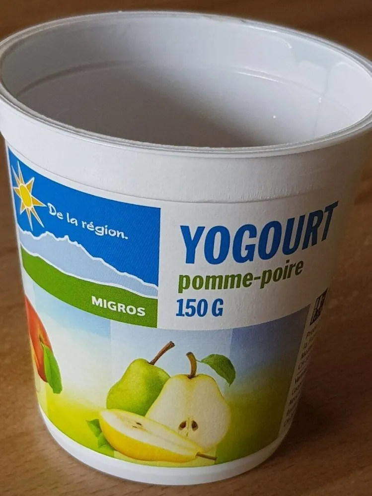 Yogourt pomme-poire