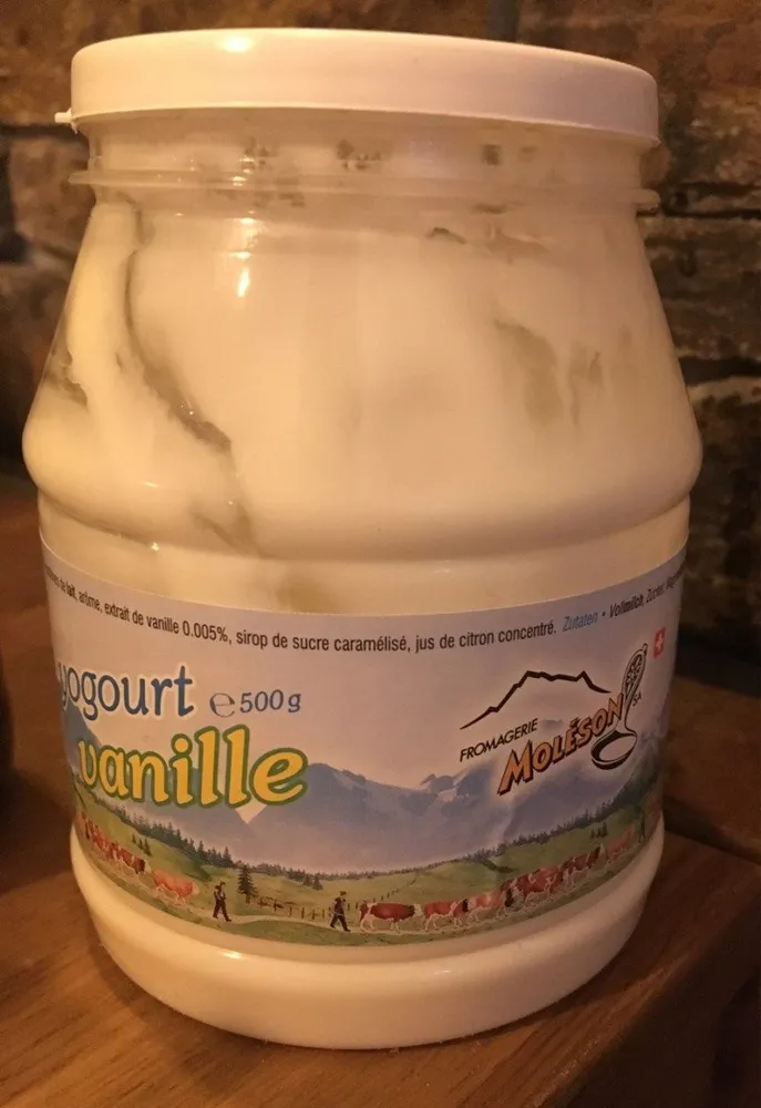 Yogourt a la vanille
