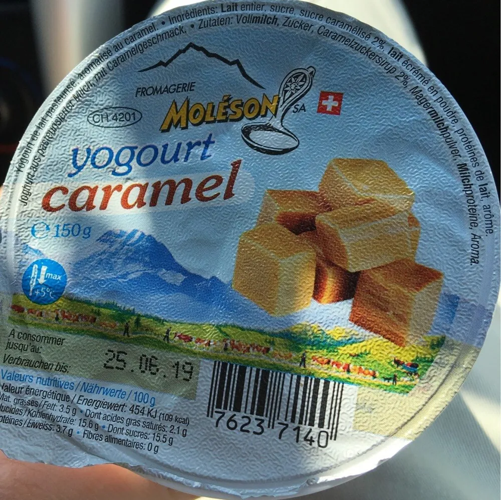 Yogourt Caramel