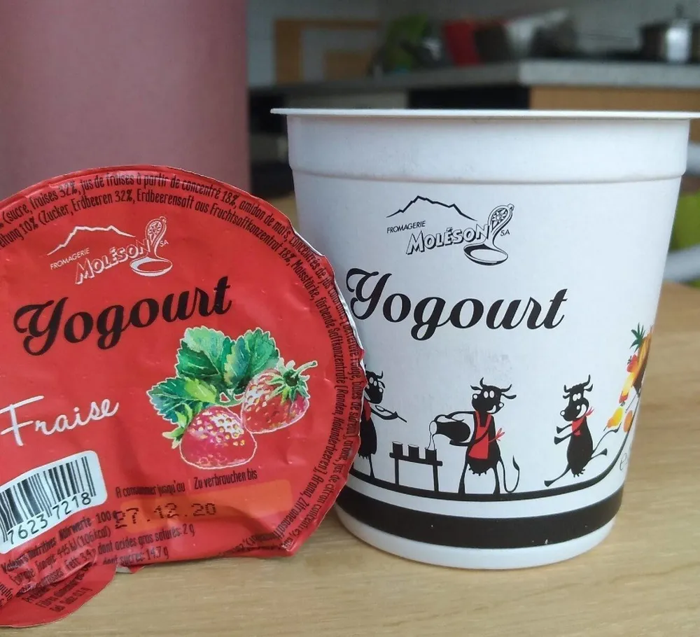 Yoghourt Fraise
