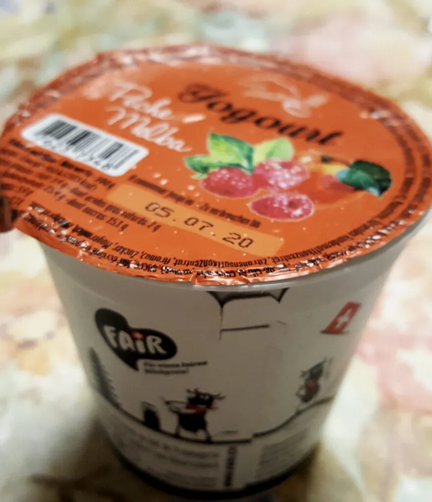 Yogourt Pêche melba