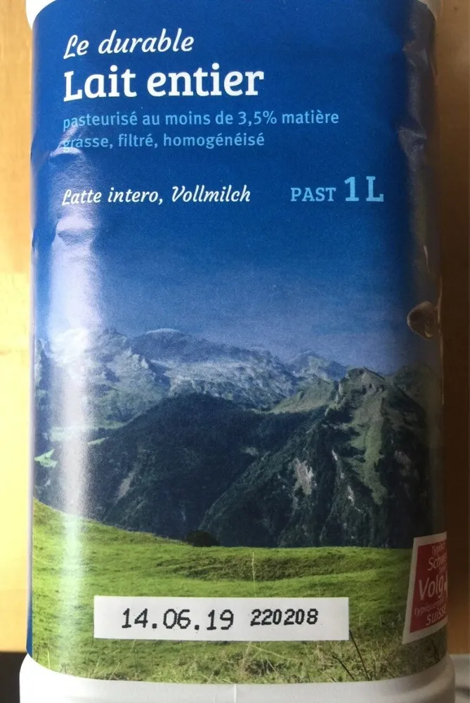 Lait entier