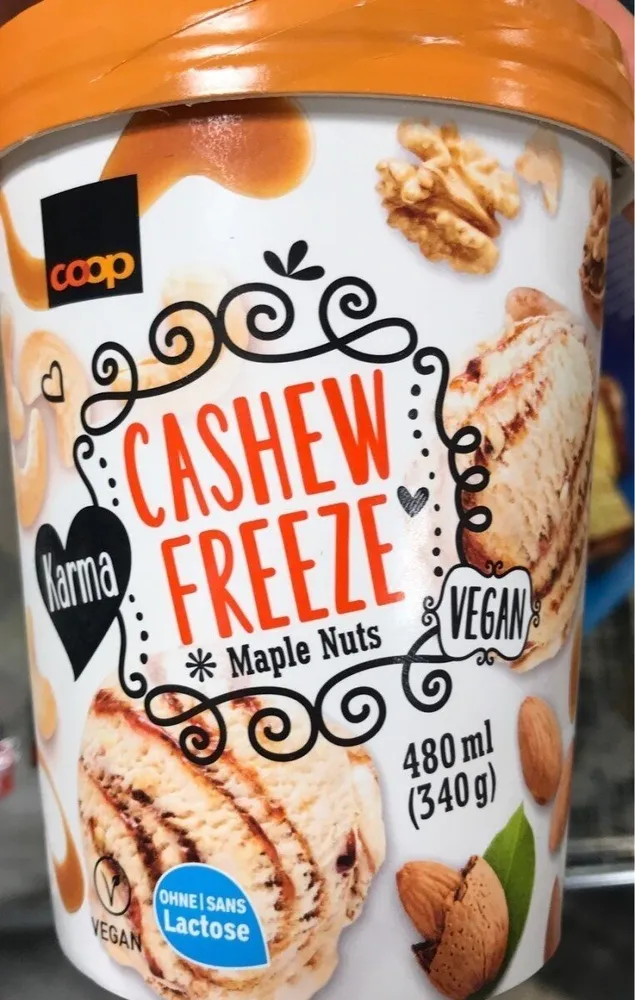 Cashew Freeze Maple Nuts