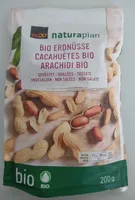 Cacahuètes bio grillées non salées