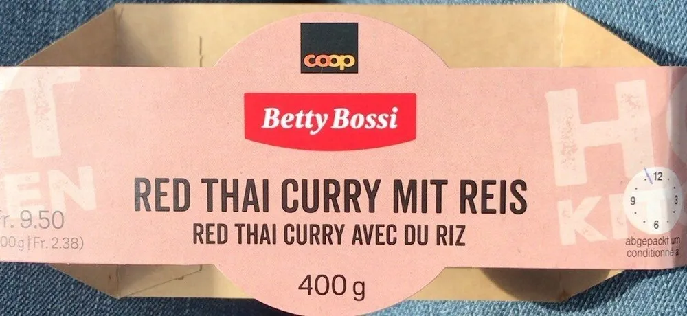 Red Thai Cirry Mit Reis