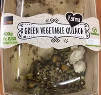 Green vegetable quinoa