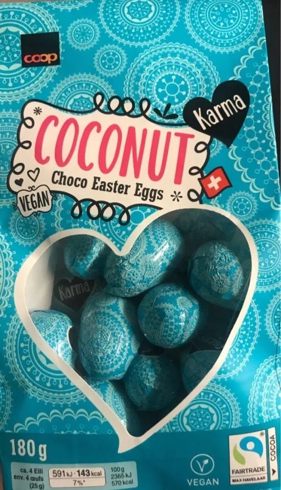 Coconut Choco Easter Eggs
