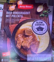 Ragout de boeuf à la biere et polenta