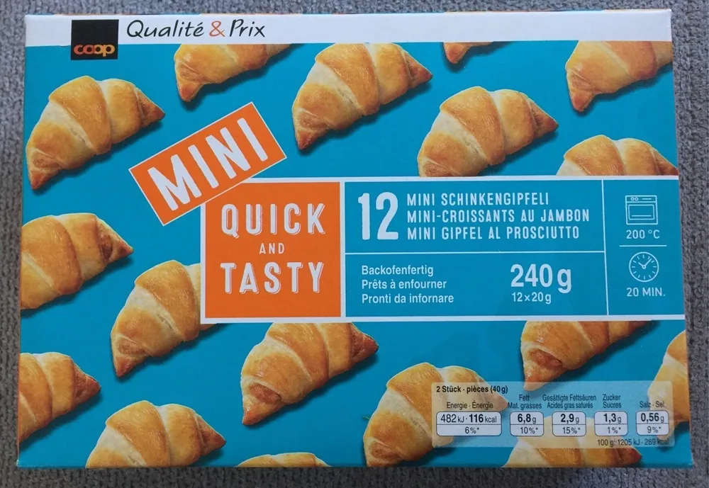 Mini Schinkengipfeli