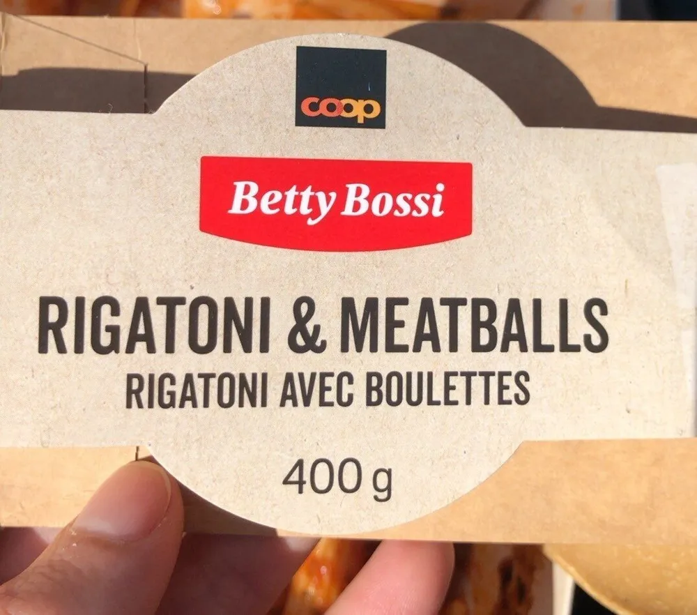 Rigatoni & Meatballs