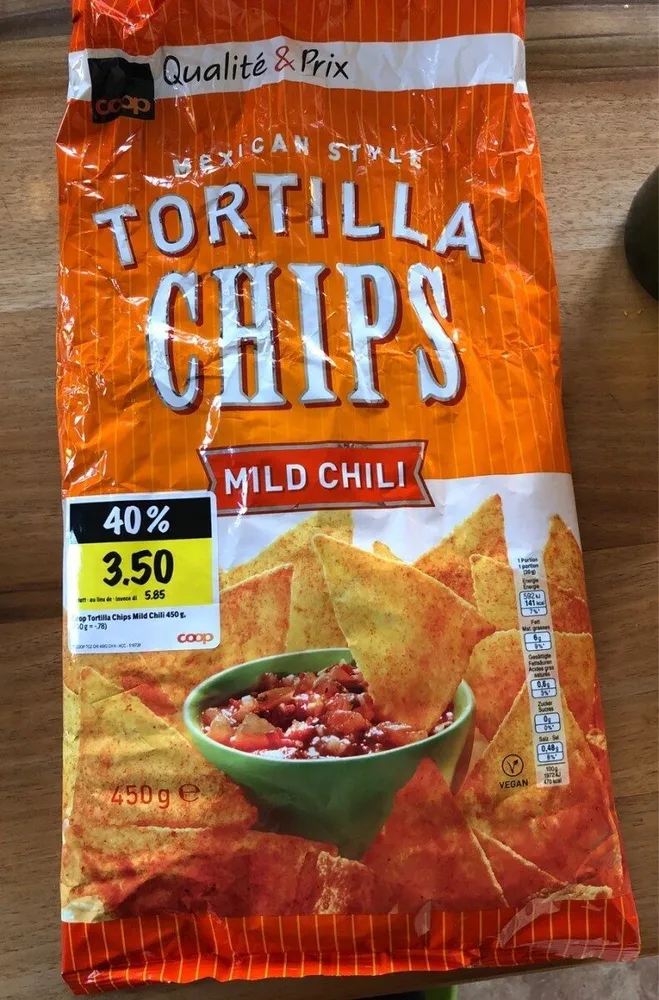 Tortilla Chips Mild Chili