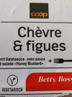 Salade chèvre et figues