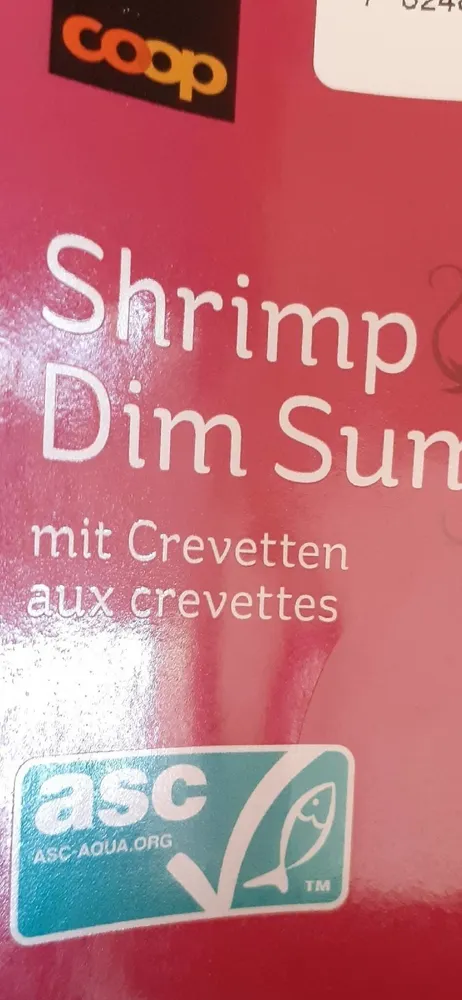 Shrimp dim sum avec crevette