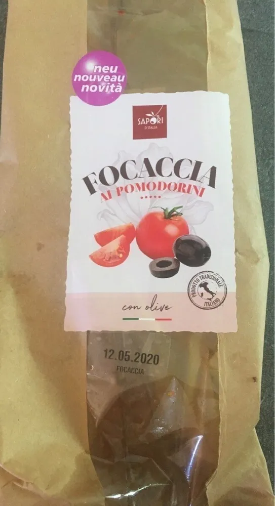 Focaccia al pomodorini
