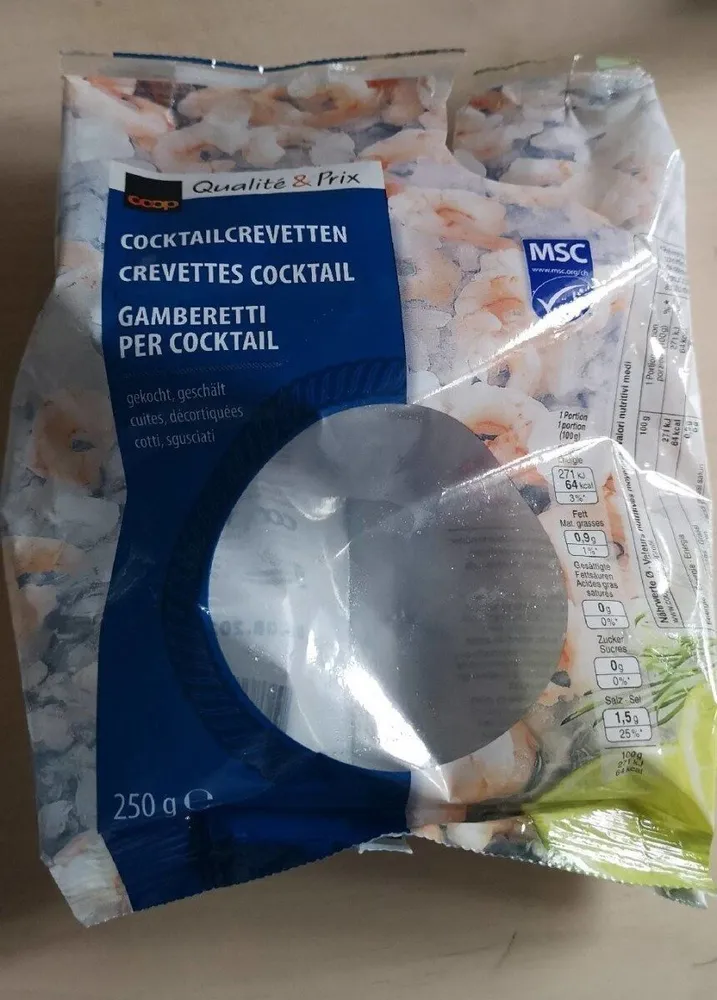 Crevettes cocktail