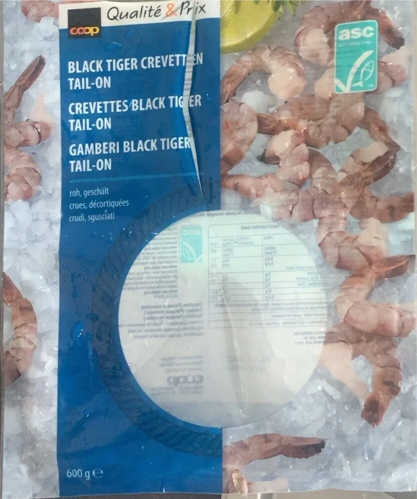 Garnelen black tiger
