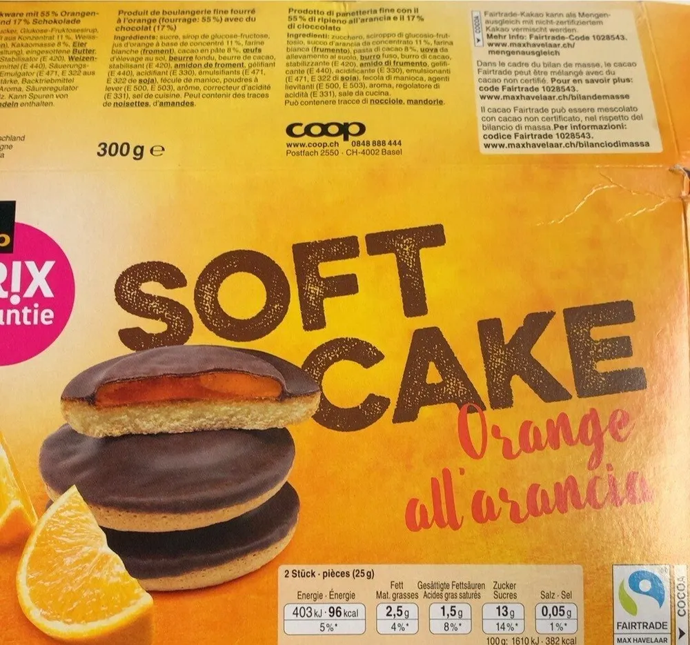 Soft cake