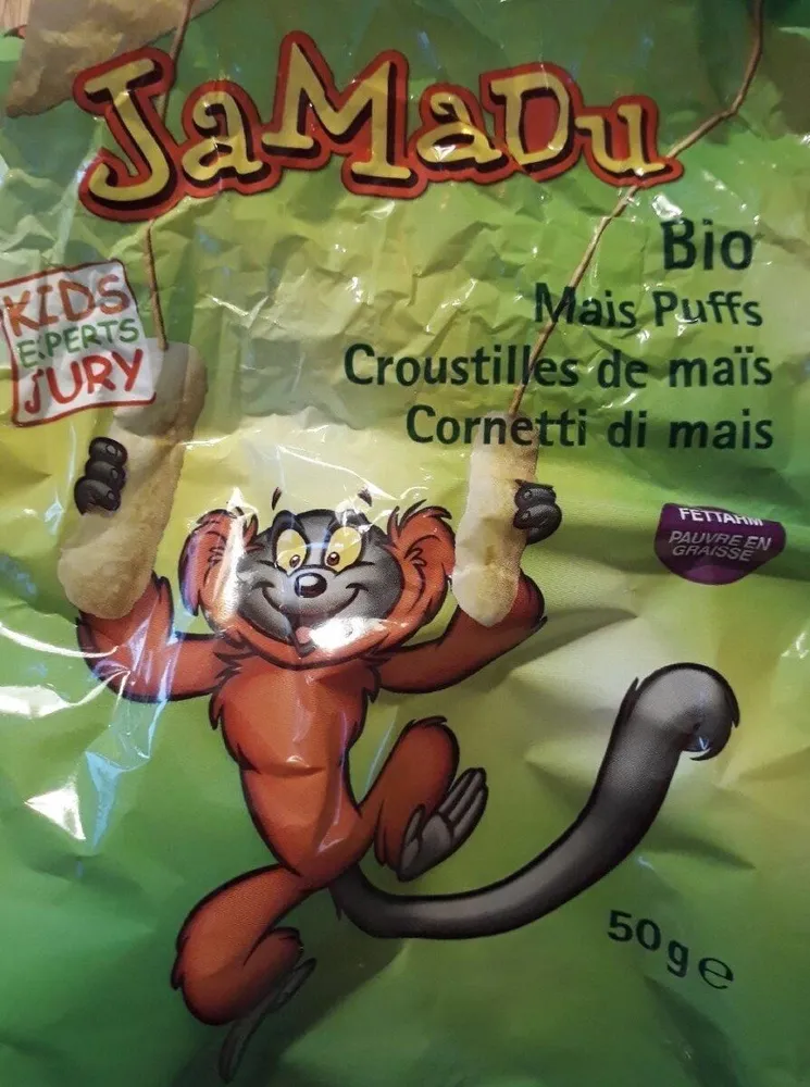 Bio Croustilles de maïs
