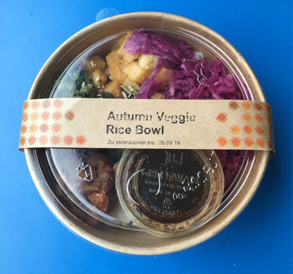 Autumn Veggie Rice Bowl