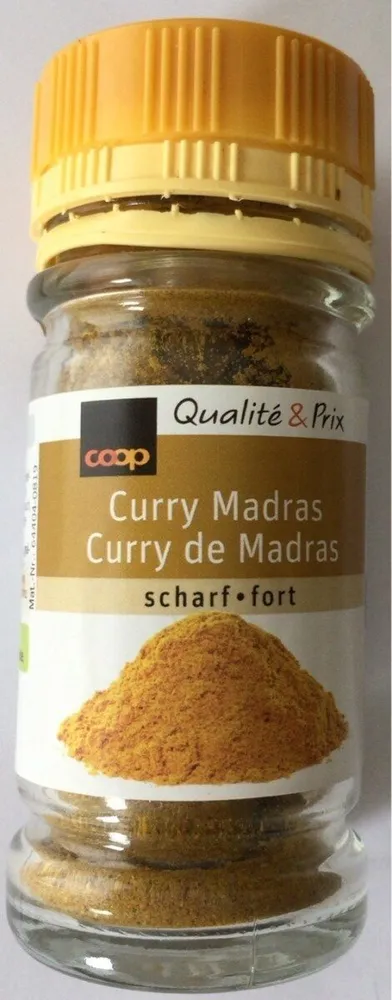 Curry Madras - scharf