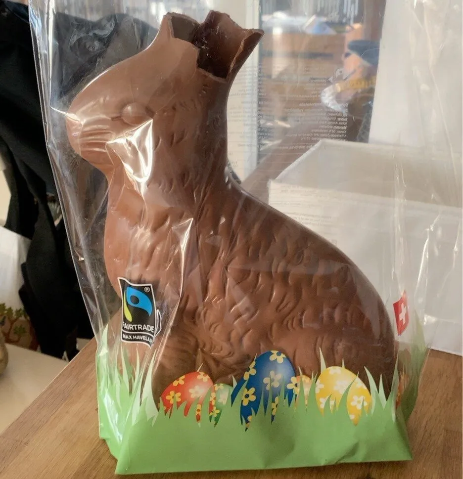 Coop lapin en chocolat