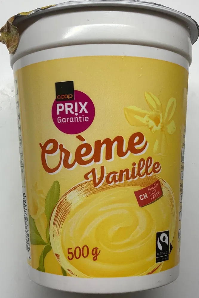 Crème vanille