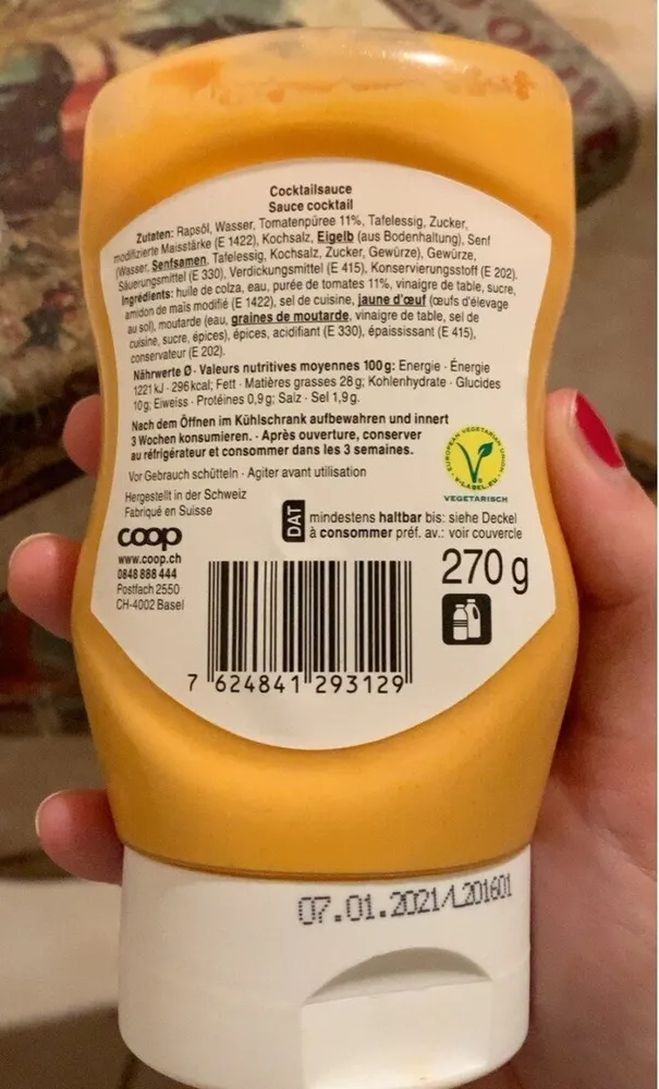 sauce cocktail