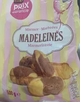 Madeleines marbrées