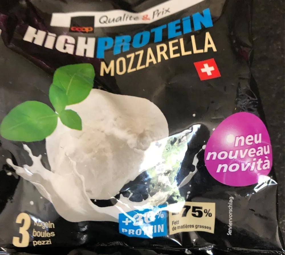 High protein Mozzarella