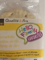 Galettes de riz  qualité et prix