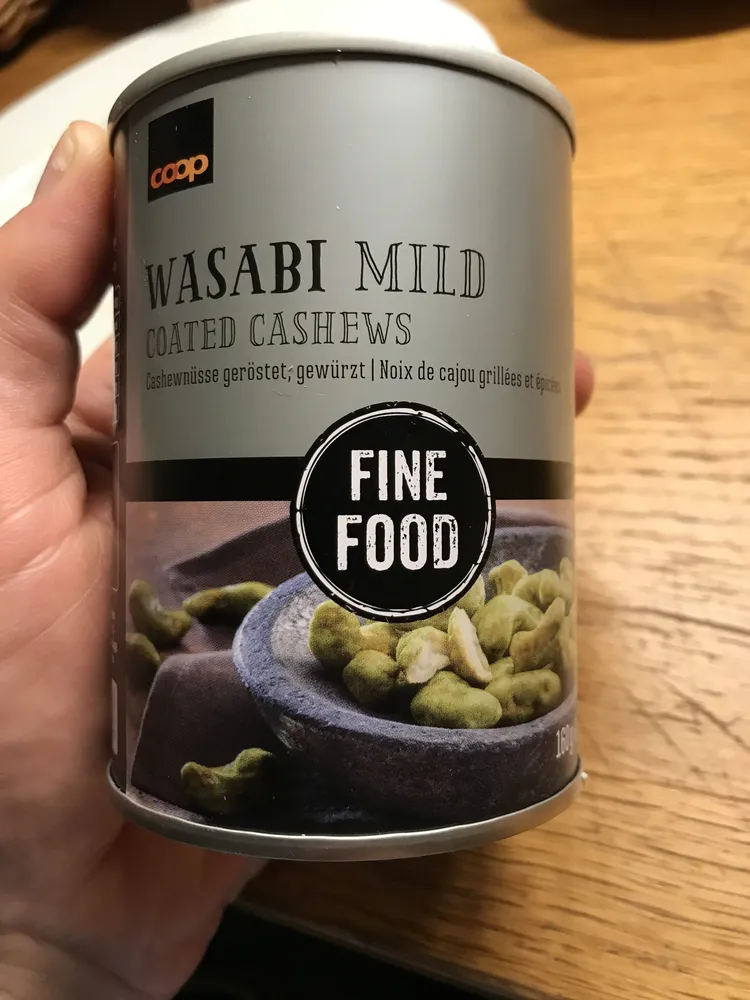 Wasabi Mild Coated Cashews