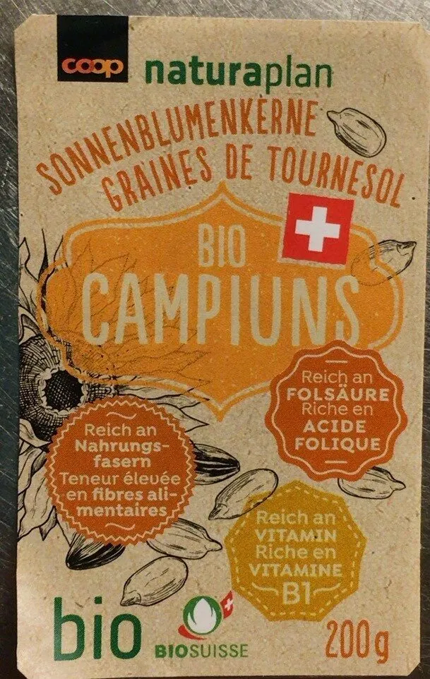 Bio Campiuns Graines de tournesol