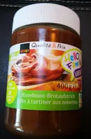 Pâte à tartiner aux noisettes