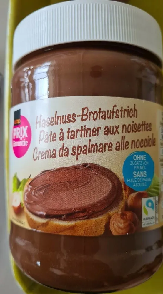 Haselnuss-Brotaufstrich
