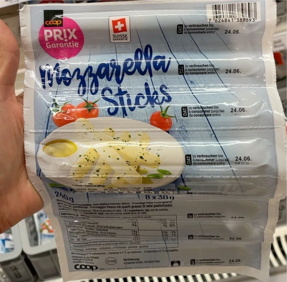 Mozzarella sticks
