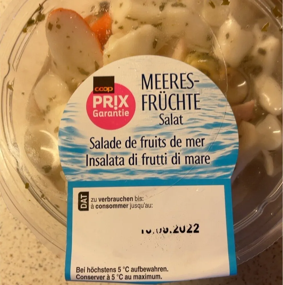Salade de fruits de mer