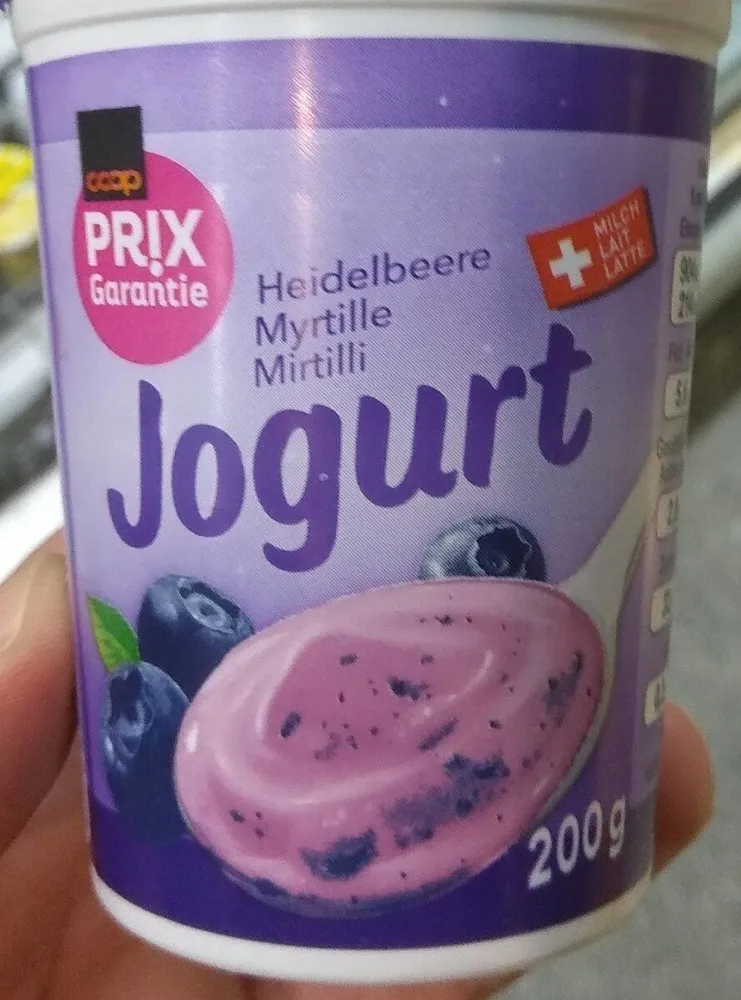 Jogurt Heidelbeere Prix Garantie