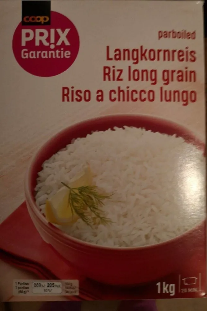 Riz long grain
