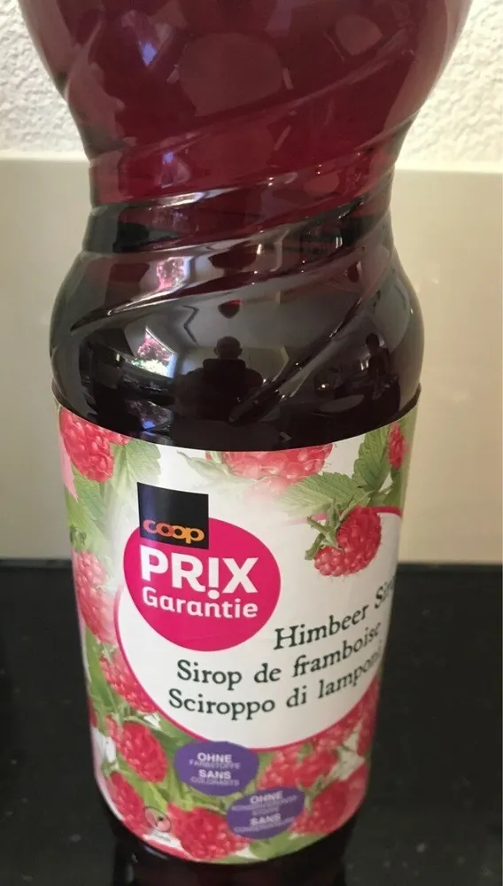 Sirop de framboise