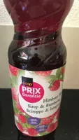 Sirop de framboise