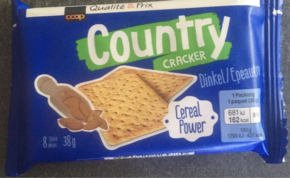 Country Cracker Epeautre Cereal Power
