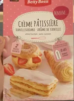 Crème patissière arôme vanille