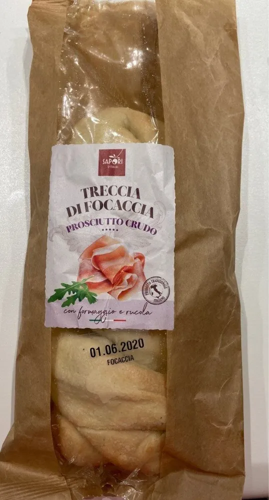 Treccia di focaccia
