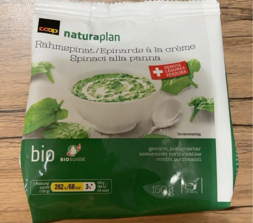Epinards à la crème
