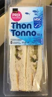 Coop Prix Garantie Thon sandwich