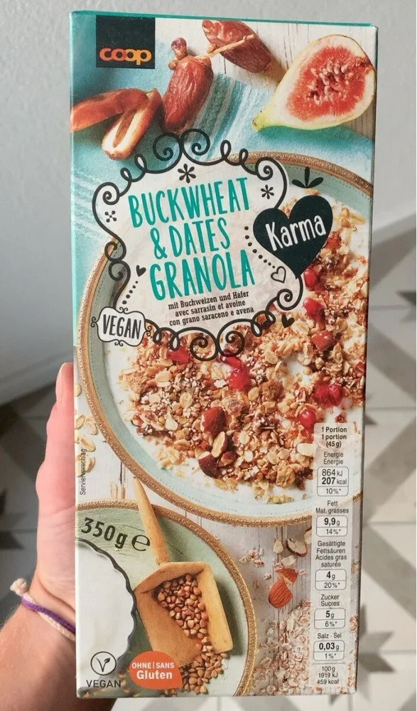 Buckwheat & Dates Granola