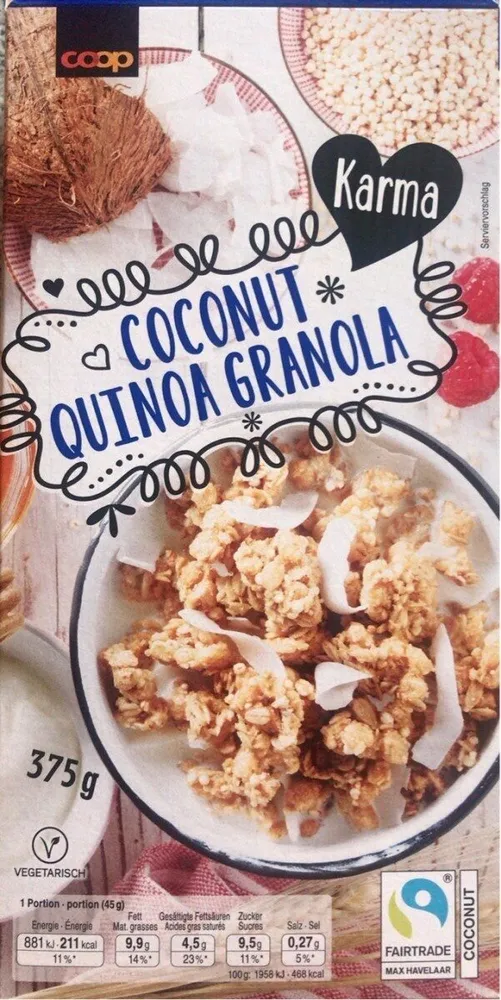 Coconut Quinoa Granola
