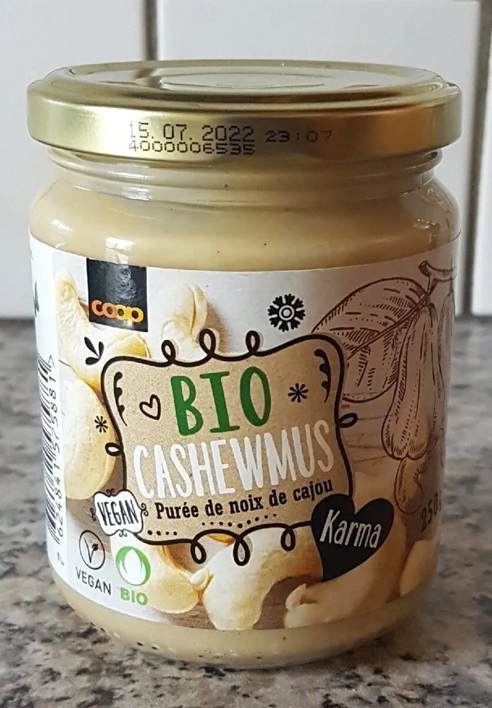 Purée de noix de cajou BIO