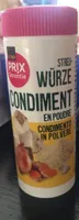 Condiment en poudre